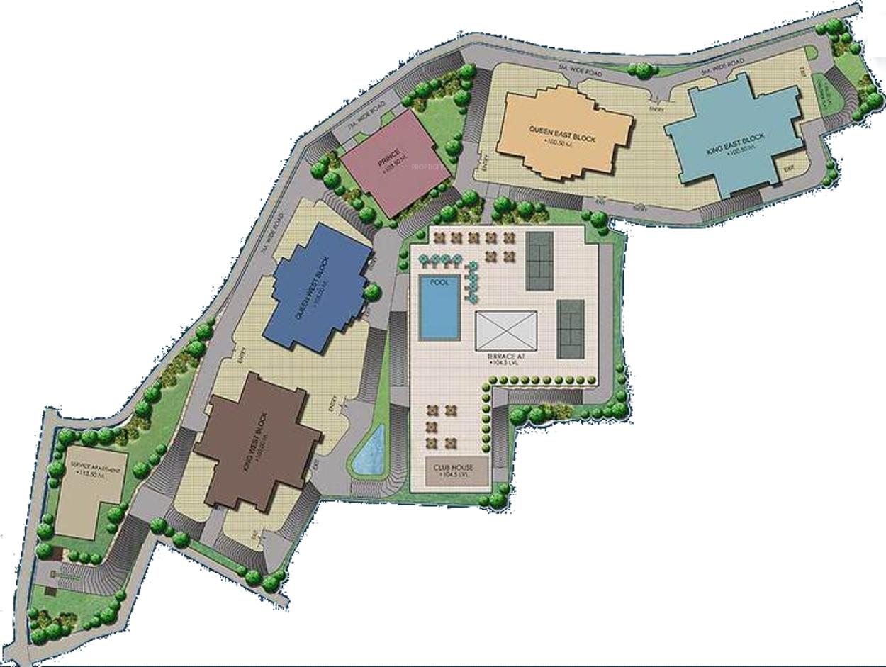 Images for Layout Plan of Sairung SRK Skywings