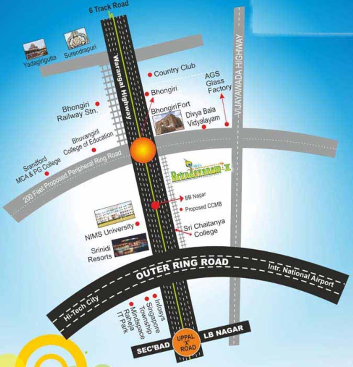  brundavanam-ii Location Plan