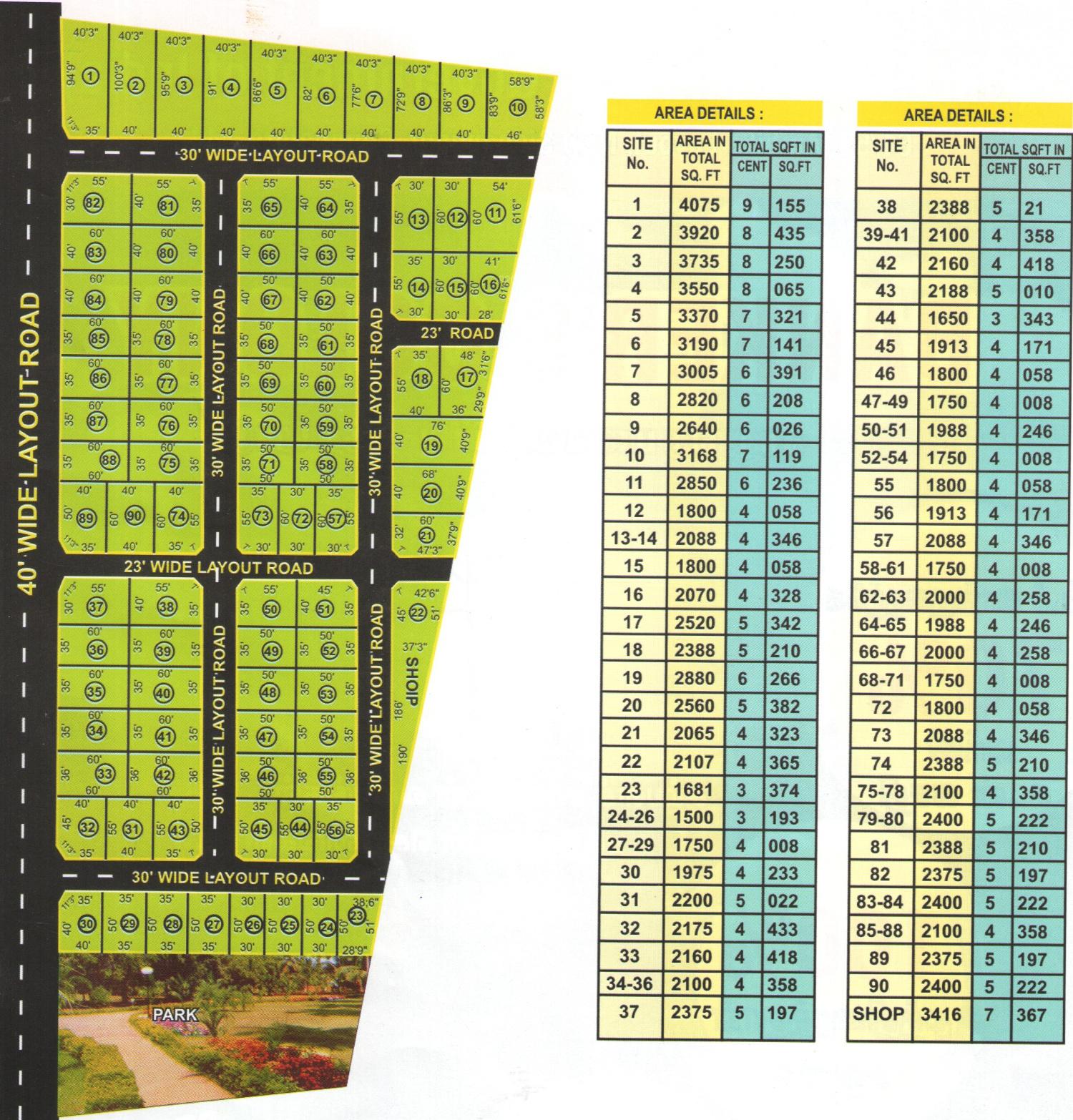 Images for Layout Plan of Hindustan Bankers Colony