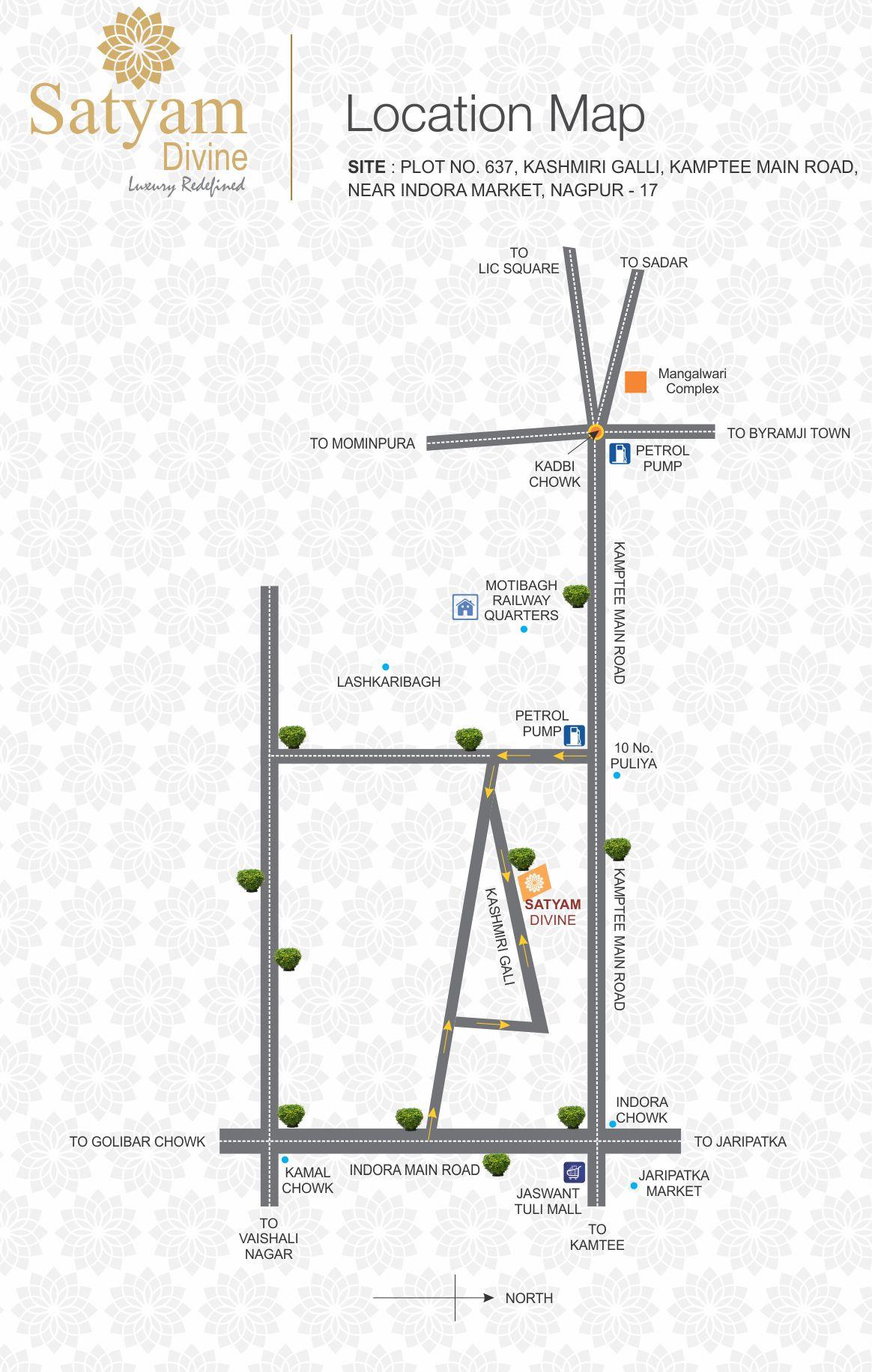 Images for Location Plan of Satyam Divine