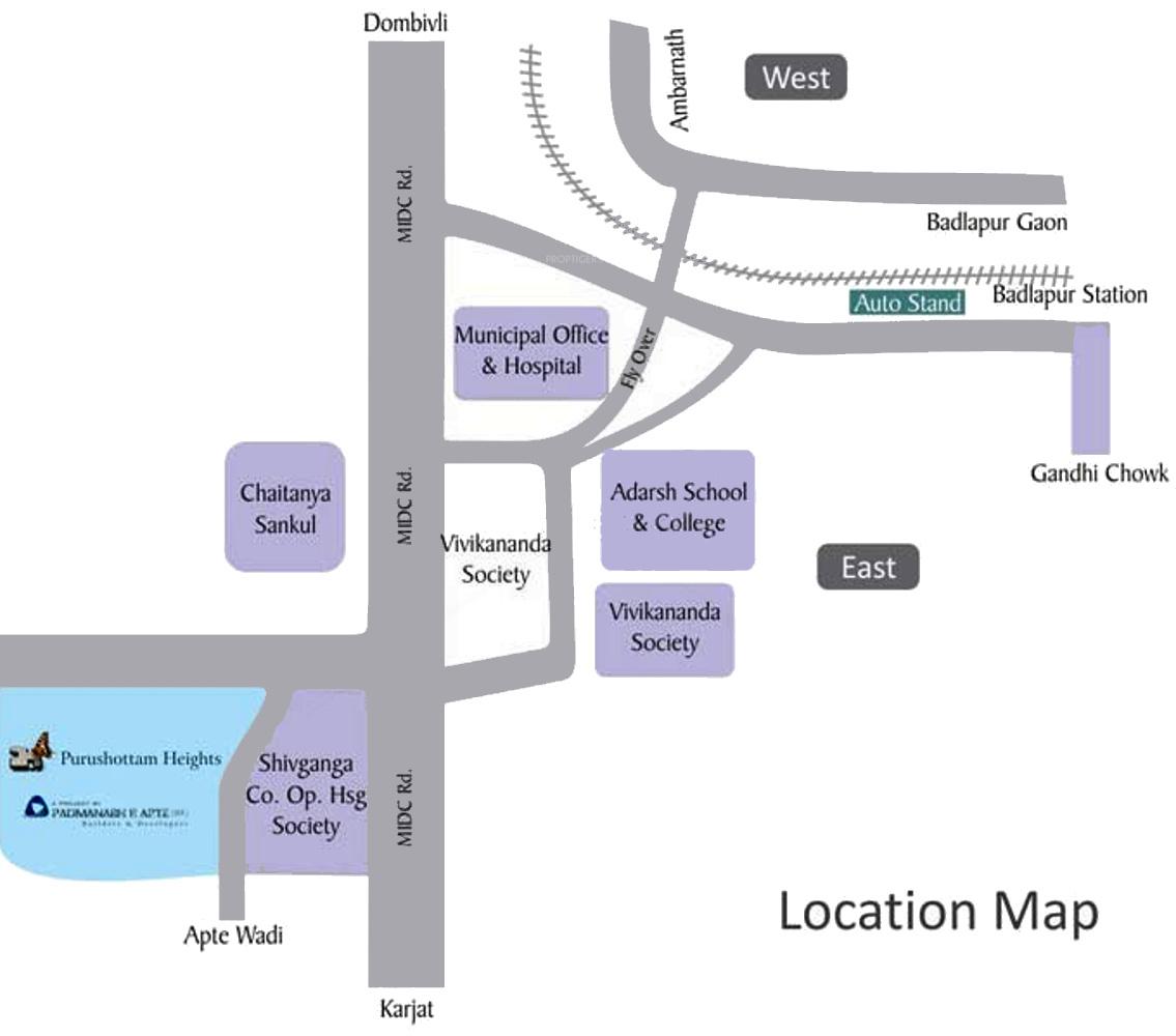 Images for Location Plan of Padmanabh P Apte Heights