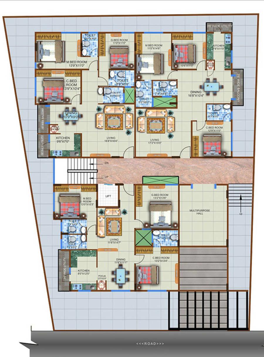 Images for Cluster Plan of Fateh Buildtech Classica