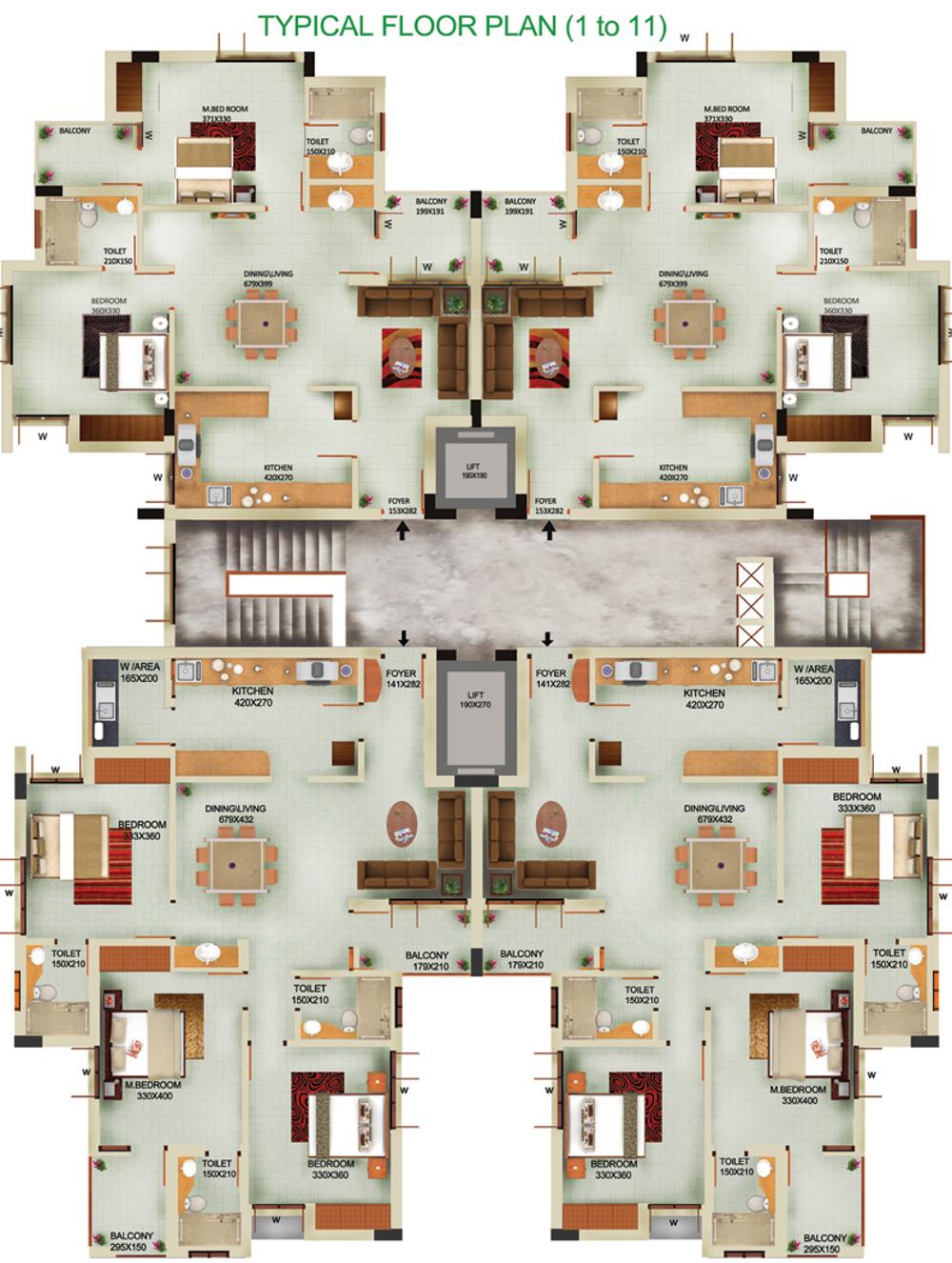 Images for Cluster Plan of Sivaji Pearl