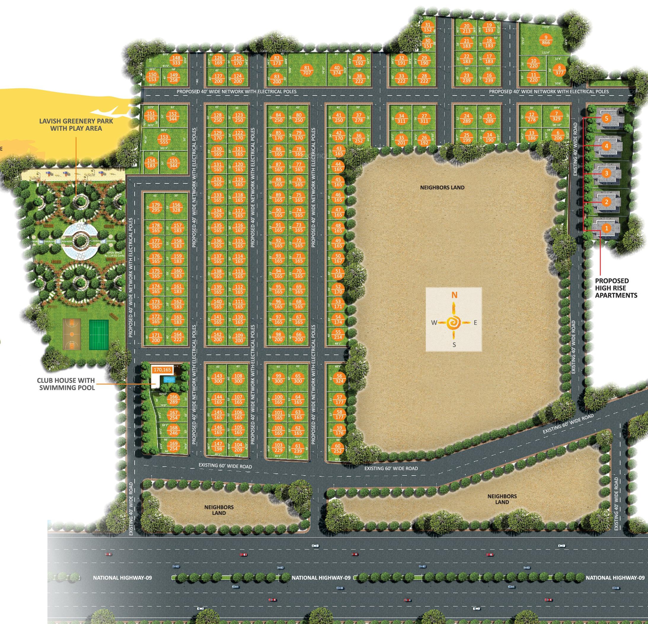 Images for Layout Plan of Subhagruha Projects SunCity