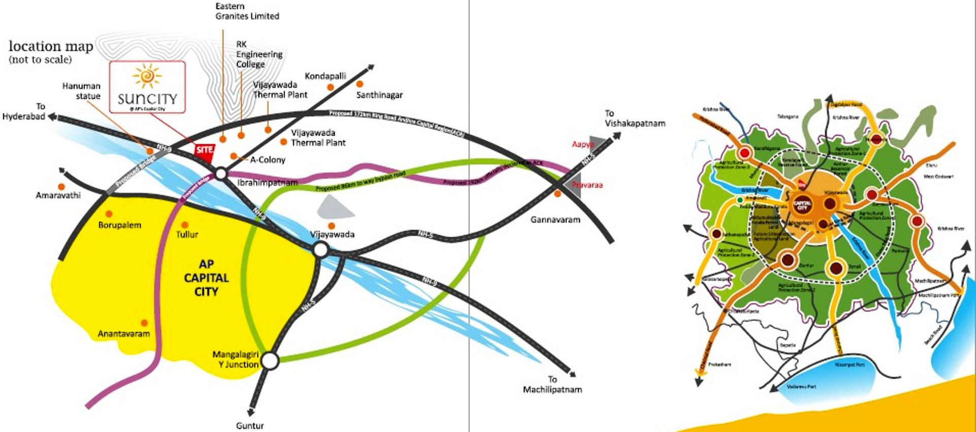 Images for Location Plan of Subhagruha Projects SunCity
