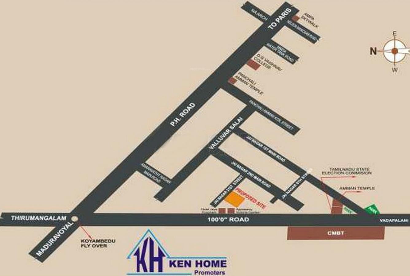 Images for Location Plan of Ken Home Sai Krupa