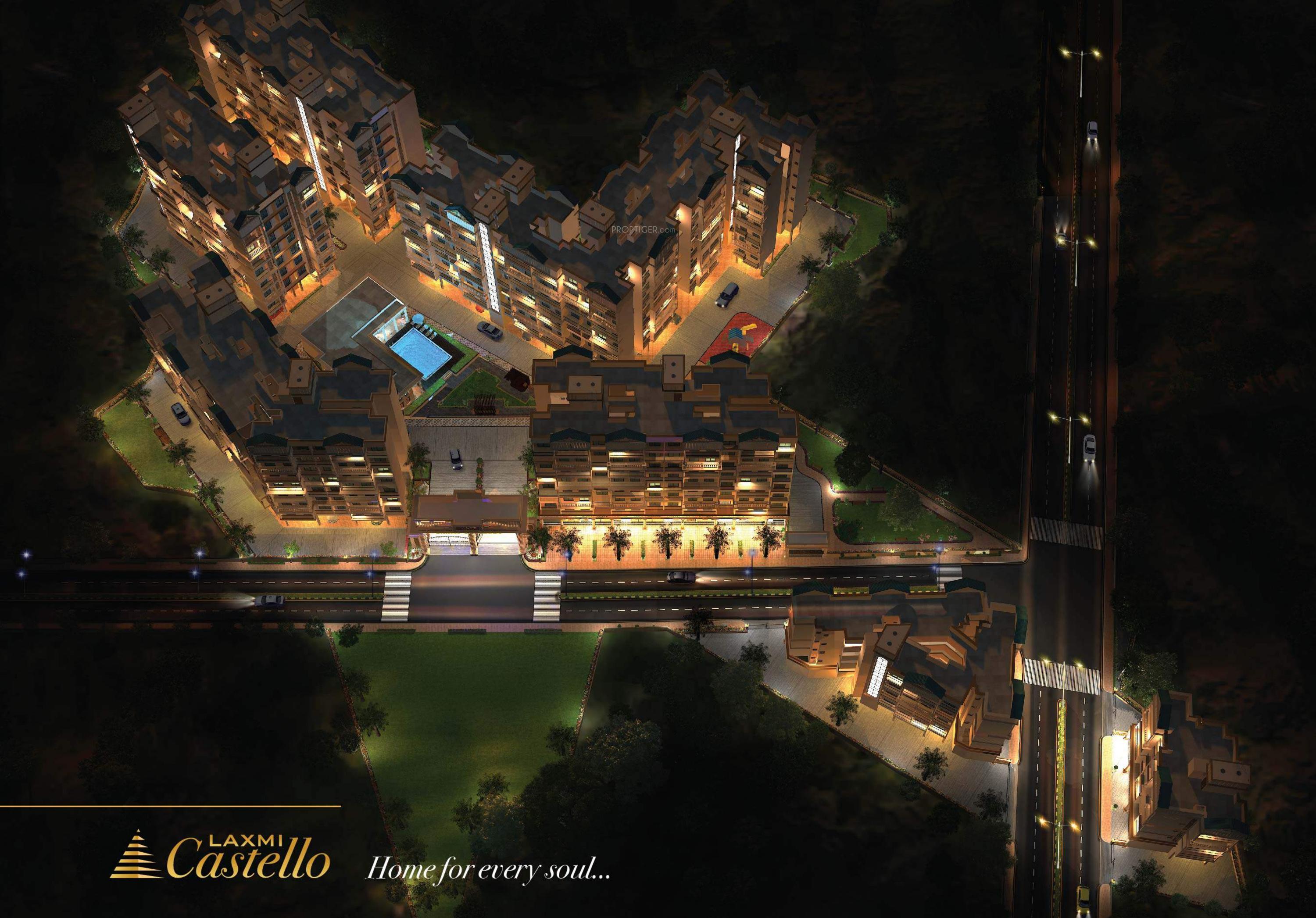 Images for Elevation of Laxmi Castello