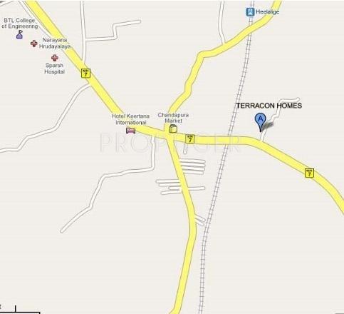 Terracon Projects Homes Location Plan