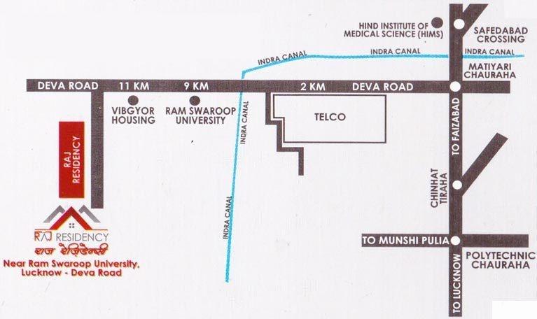 Images for Location Plan of Shree Raj Raj Residency