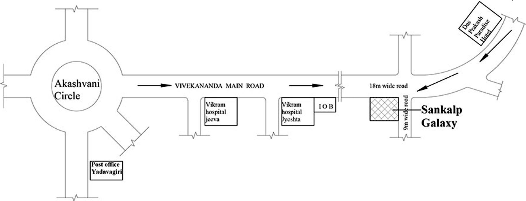 Images for Location Plan of Sankalp Group Galaxy