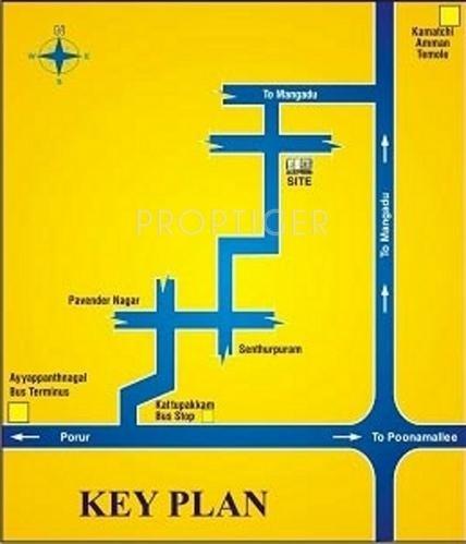 Images for Location Plan of Aallayum Associates Aallayums Orchard