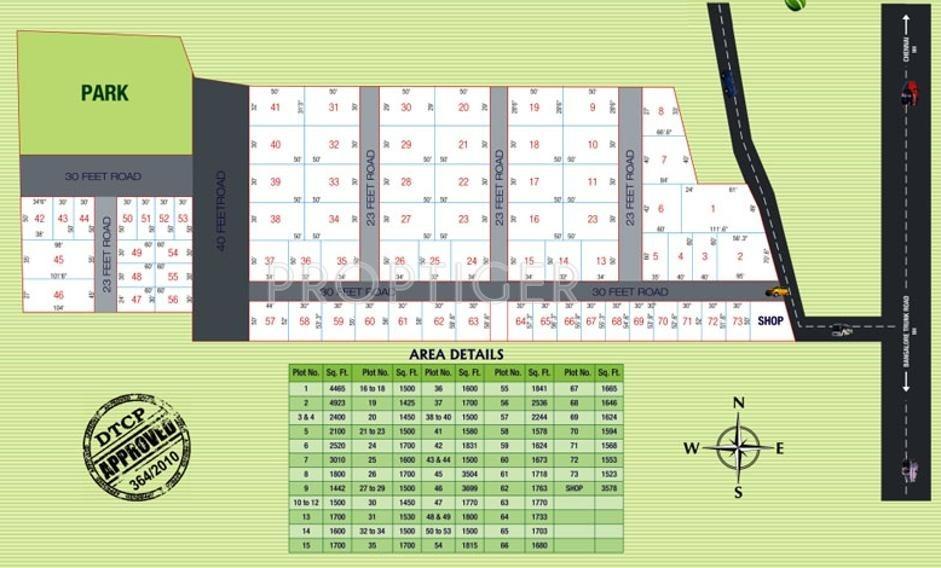 VIP Housing Alpha Green Layout Plan