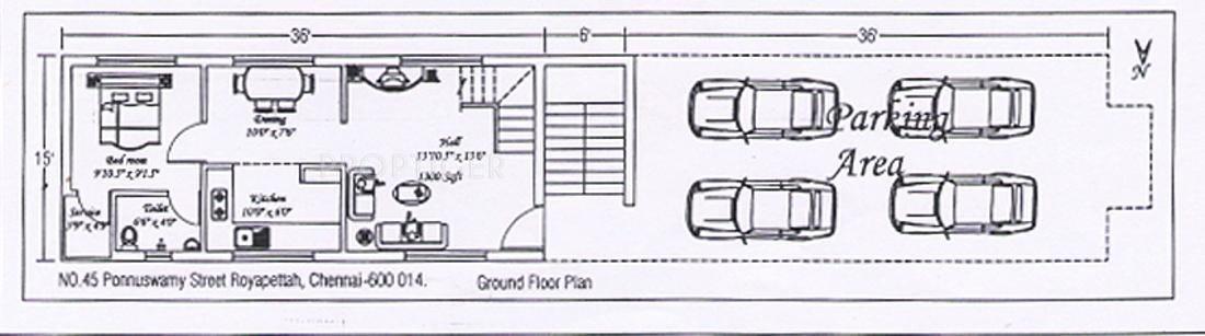 Images for Cluster Plan of Chandrasekar Builders Royapettah