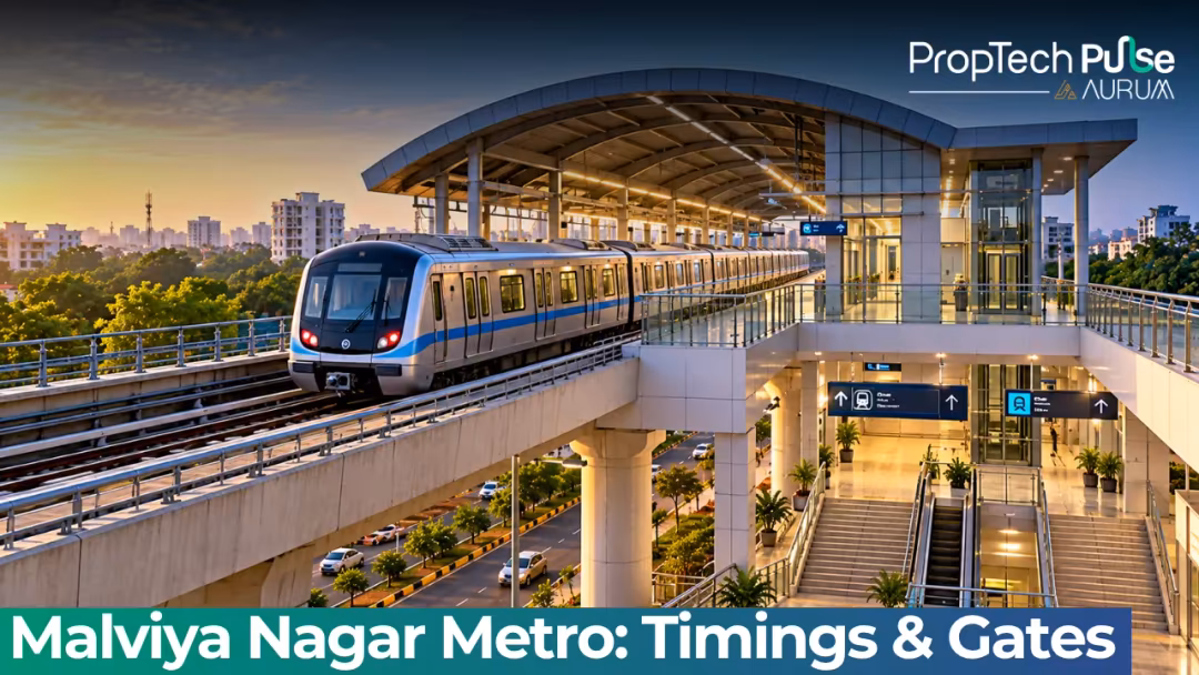 Malviya Nagar Metro Station: Timings, Gates & Connectivity