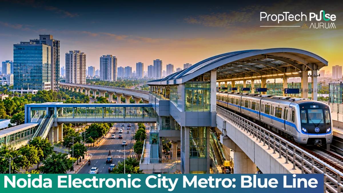 Noida Electronic City Metro Station: Blue Line Guide