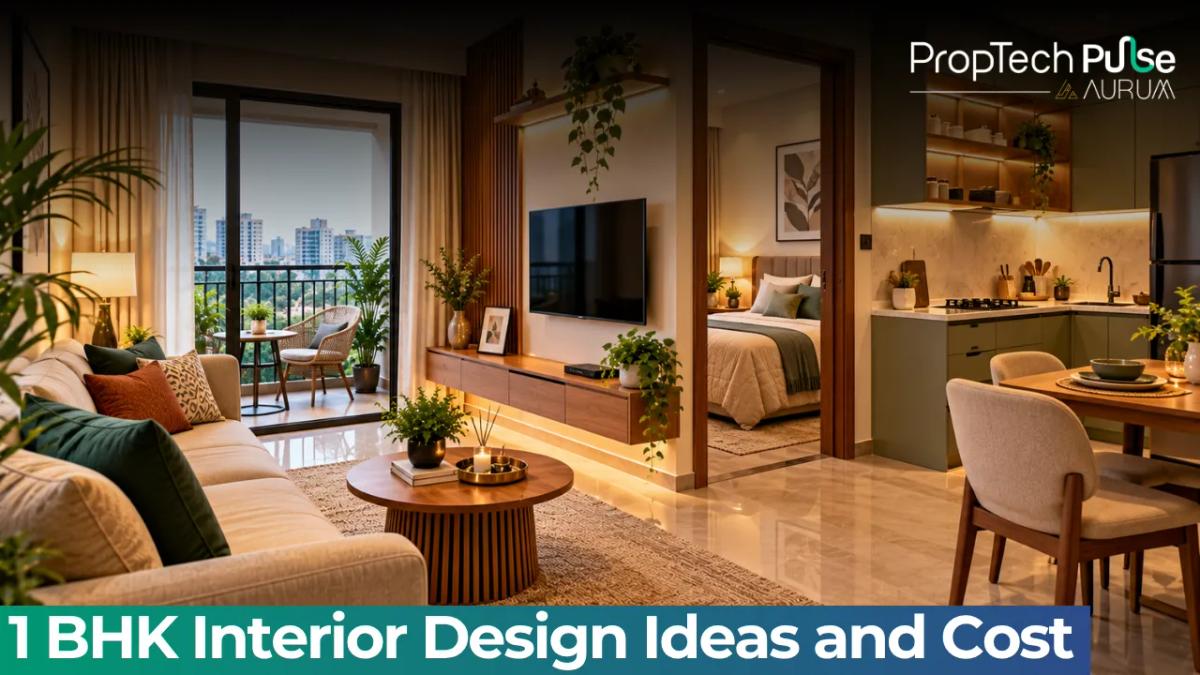1 BHK Interior Design: Ideas, Layout and Cost Guide