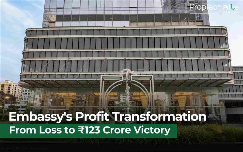 Embassy's Remarkable Turnaround: From ₹90 Crore Loss to ₹123 Crore Profit
