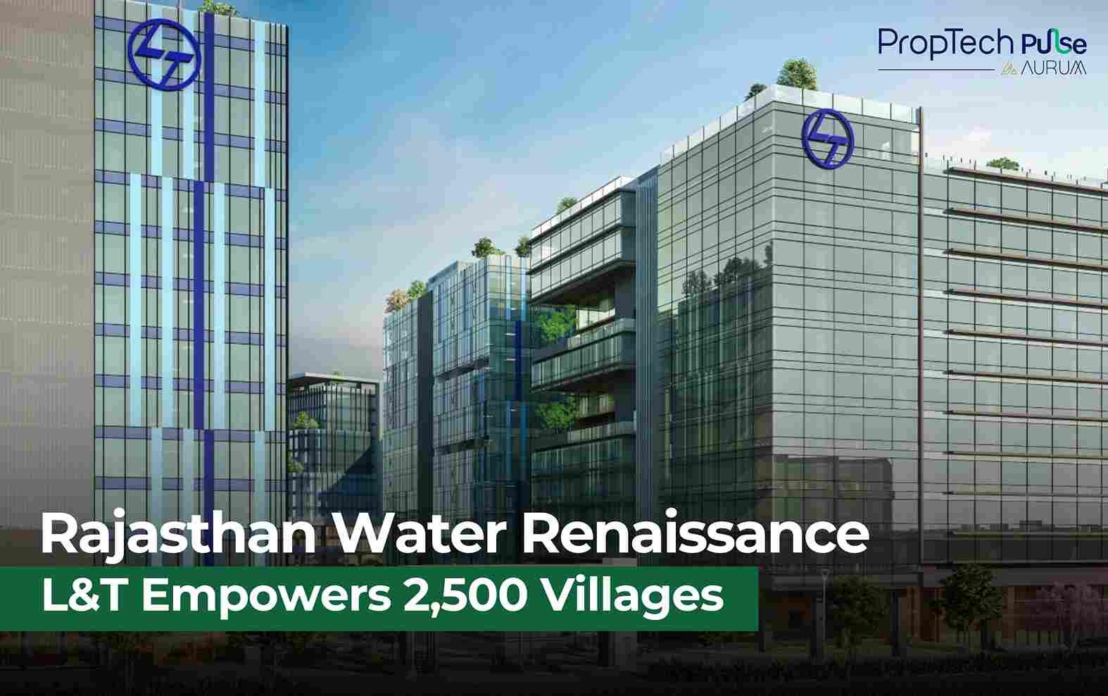 L&T Wins Major Rajasthan Orders to Transform Rural Water Infrastructure