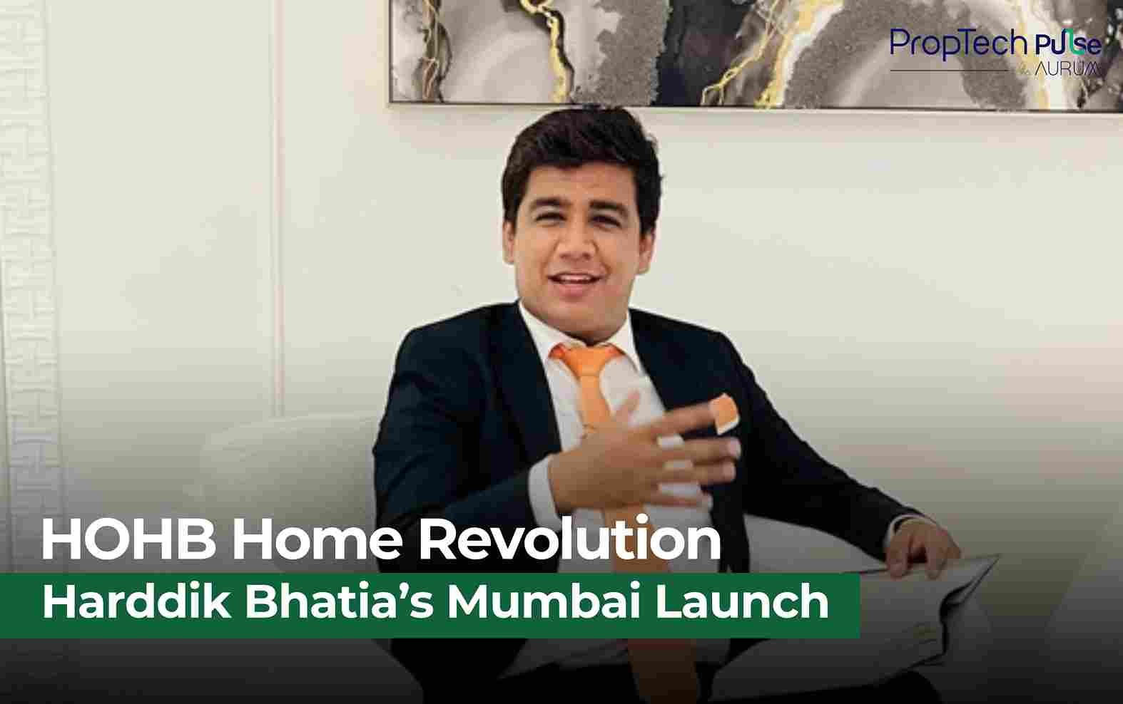 Ex-Godrej Properties Leader Launches HOHB, Aims to Transform Homebuying