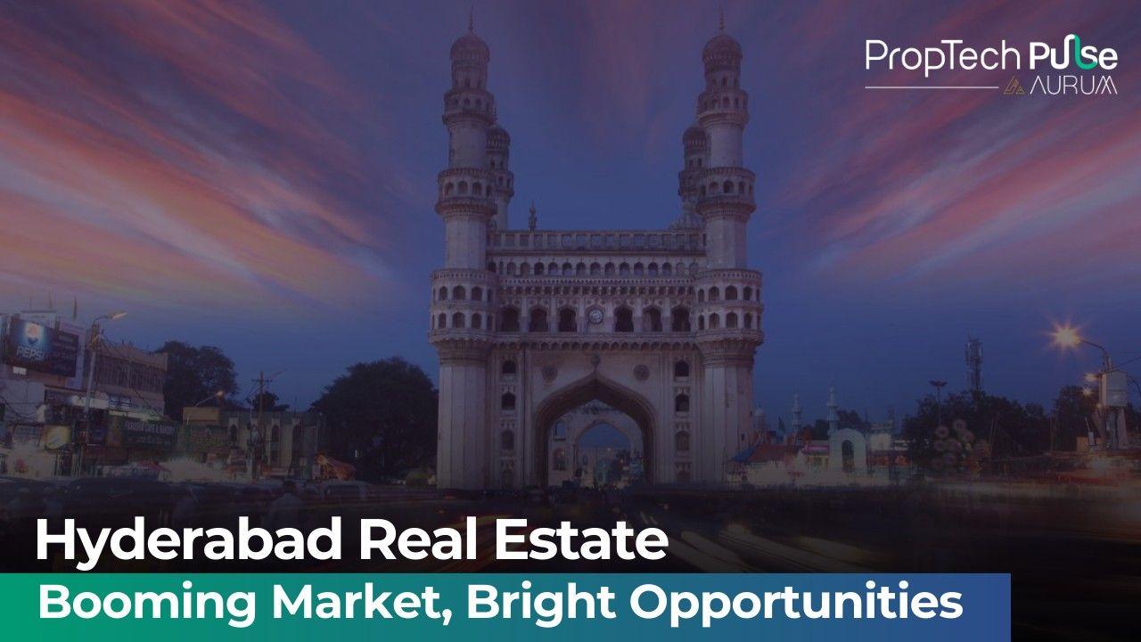 Hyderabad city skyline showcasing real estate growth