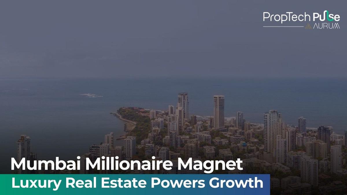 Mumbai skyline with real estate developments