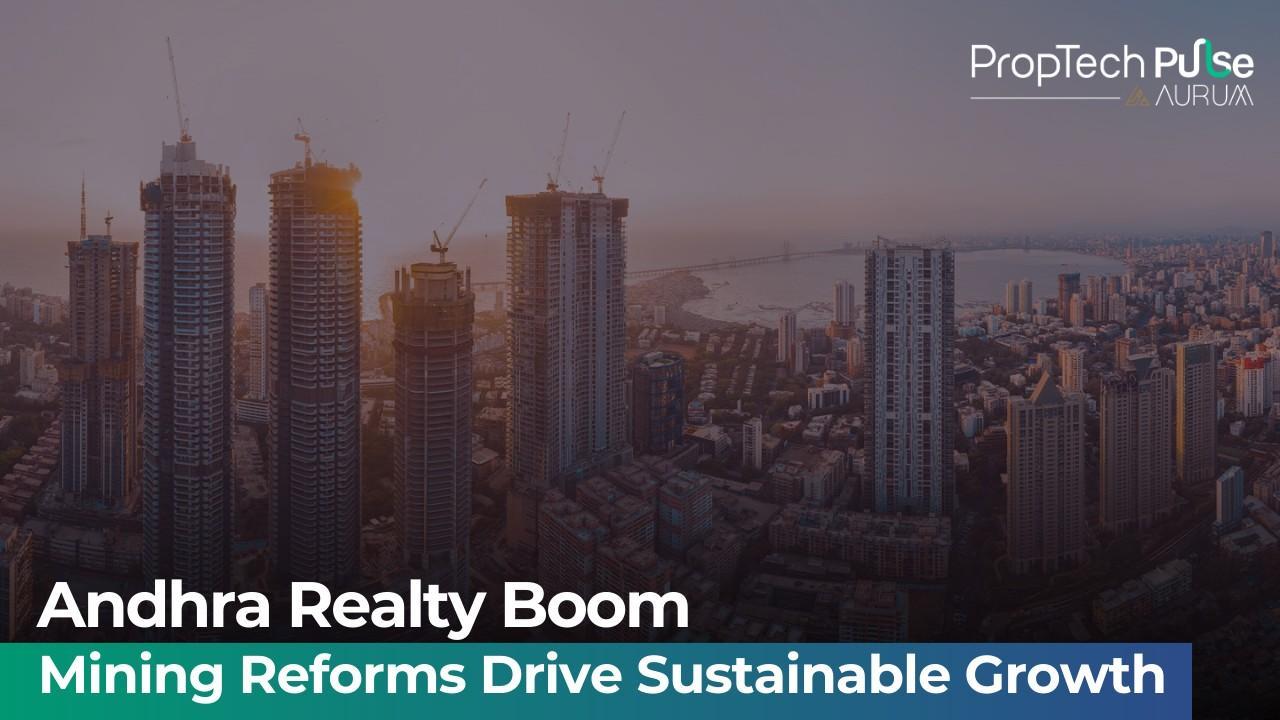 A vibrant image showcasing Andhra's real estate landscape
