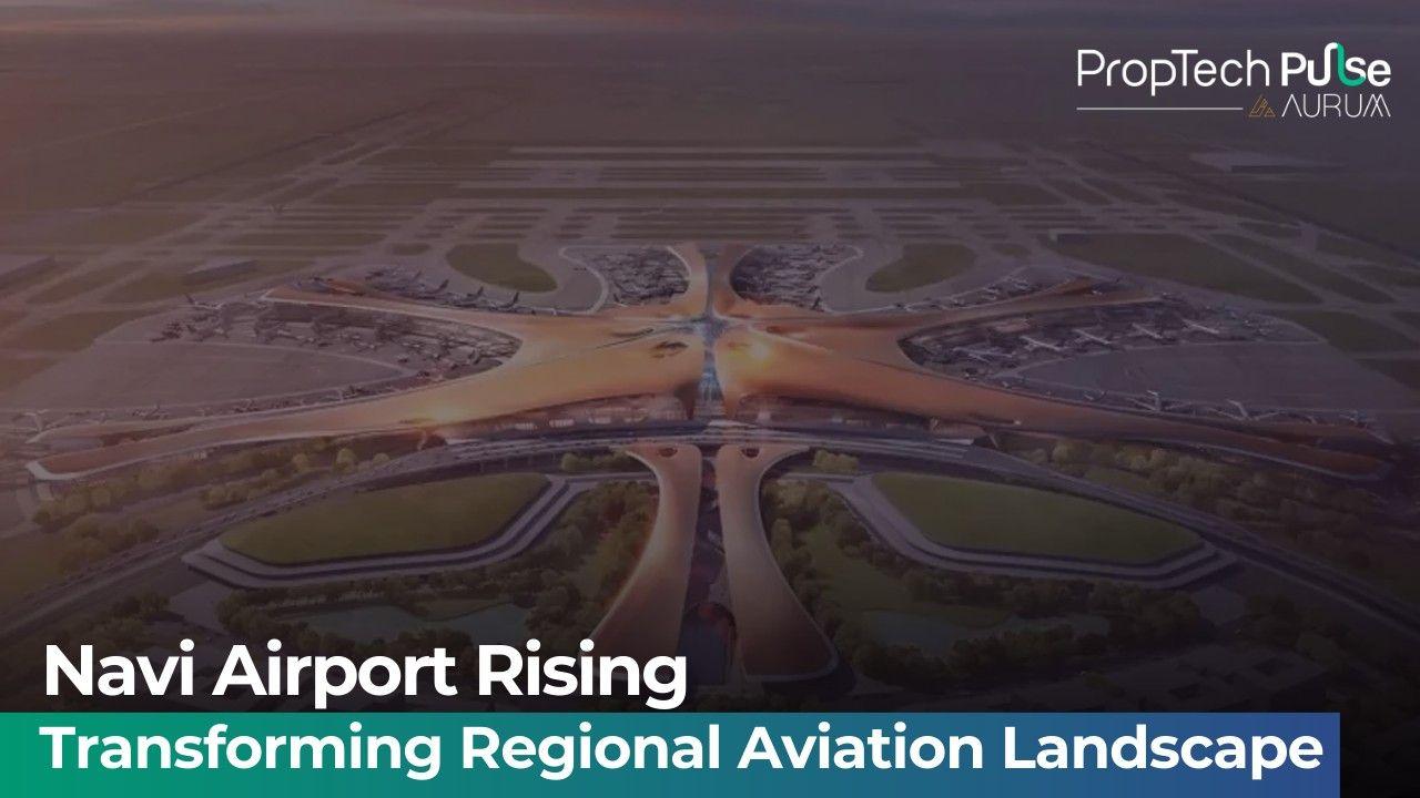 Navi Mumbai Airport under construction