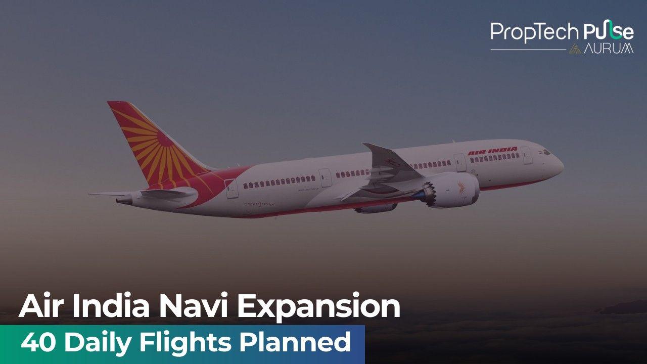 Air India aircraft at Navi Mumbai Airport