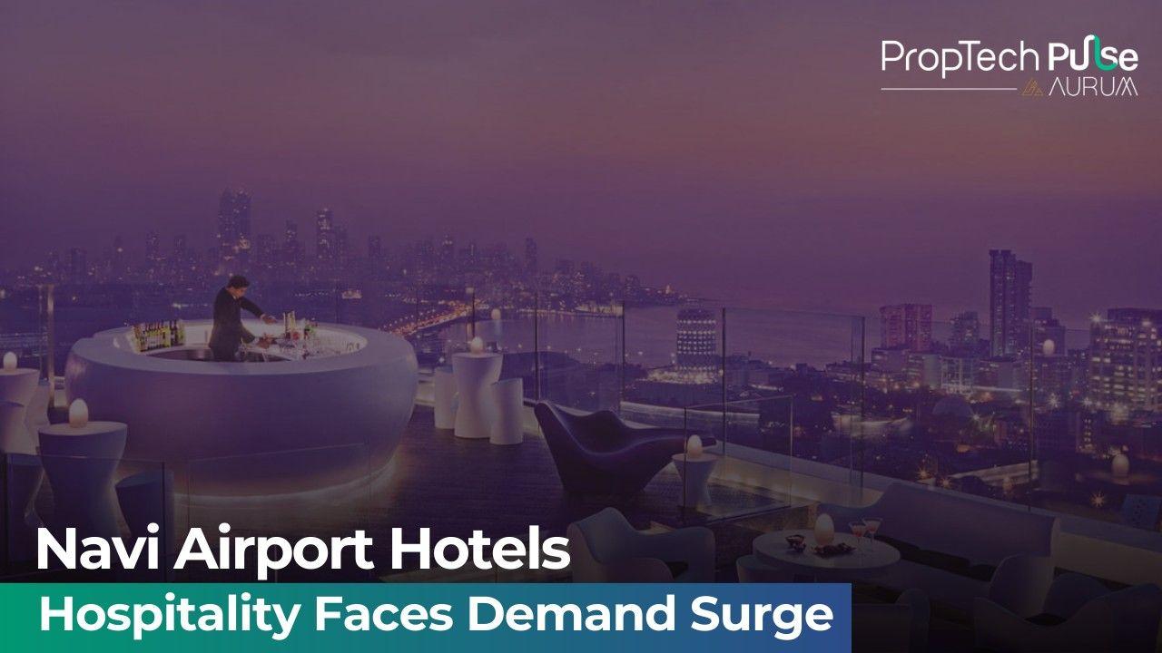 Aerial view of Navi Mumbai Airport construction site