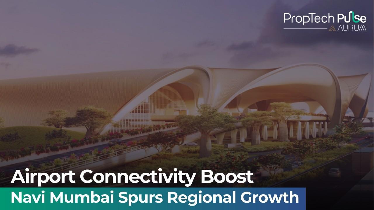 Navi Mumbai Airport under construction