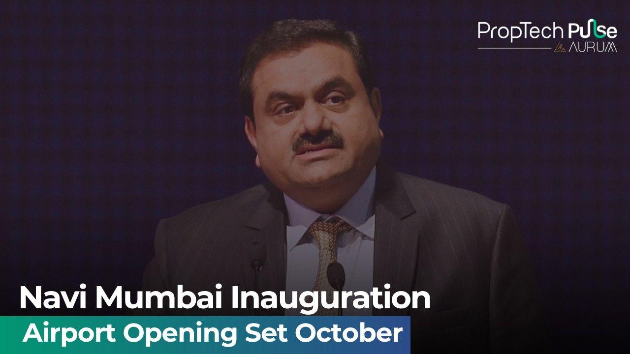 Navi Mumbai Airport under construction