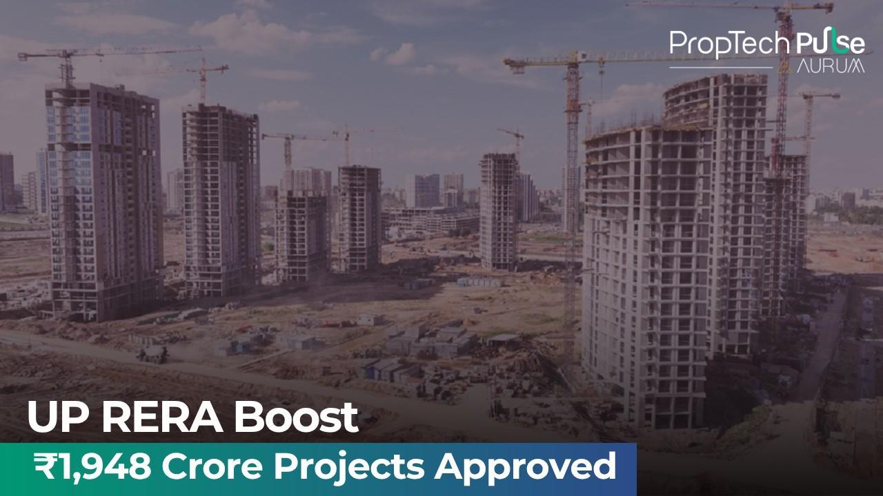 Construction site showcasing urban development