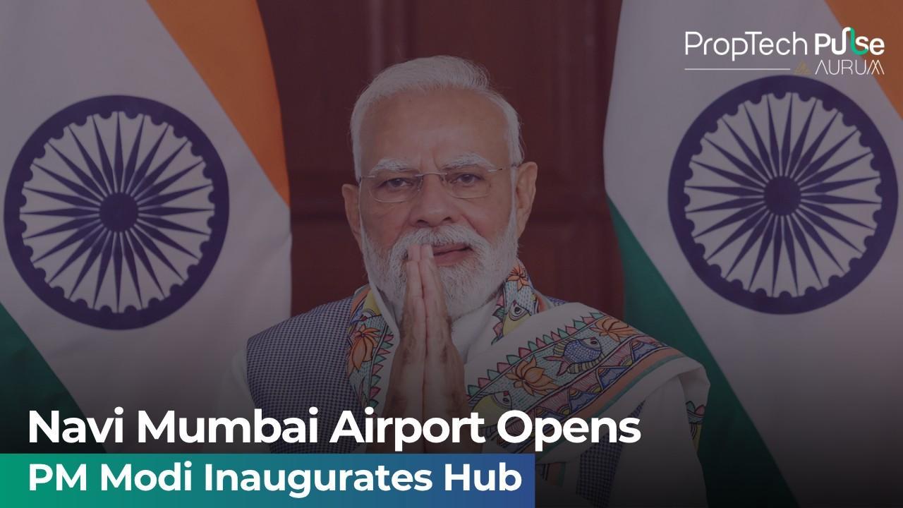 PM Modi inaugurating Navi Mumbai Airport