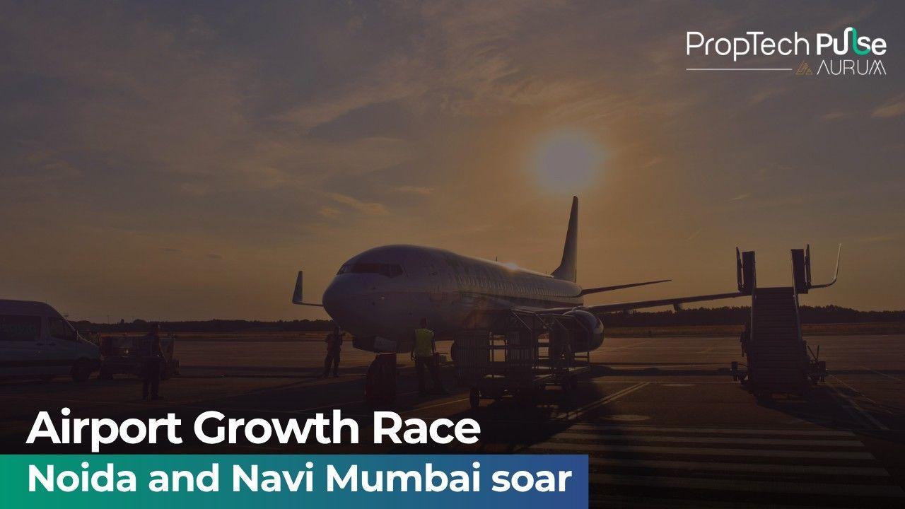 Aerial View of Noida International Airport