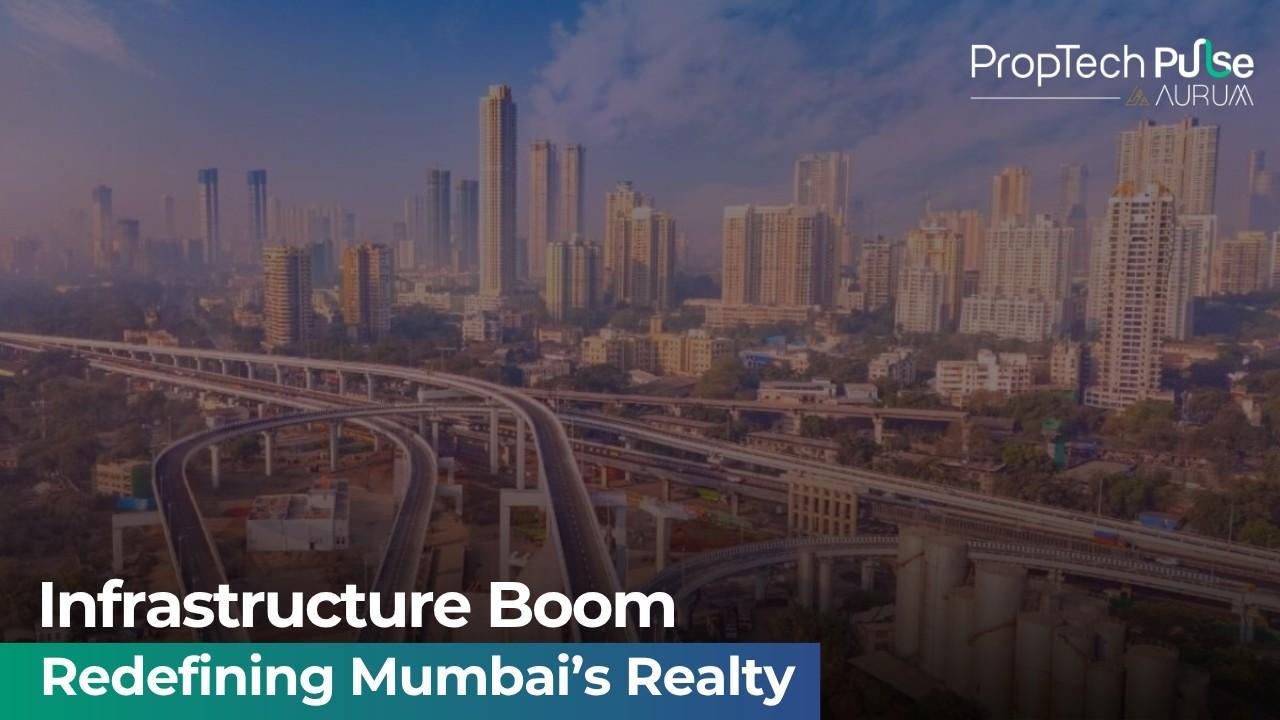 Mumbai skyline with modern infrastructure