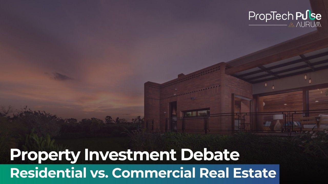 A skyline showcasing both residential and commercial propertiesA skyline showcasing both residential and commercial properties