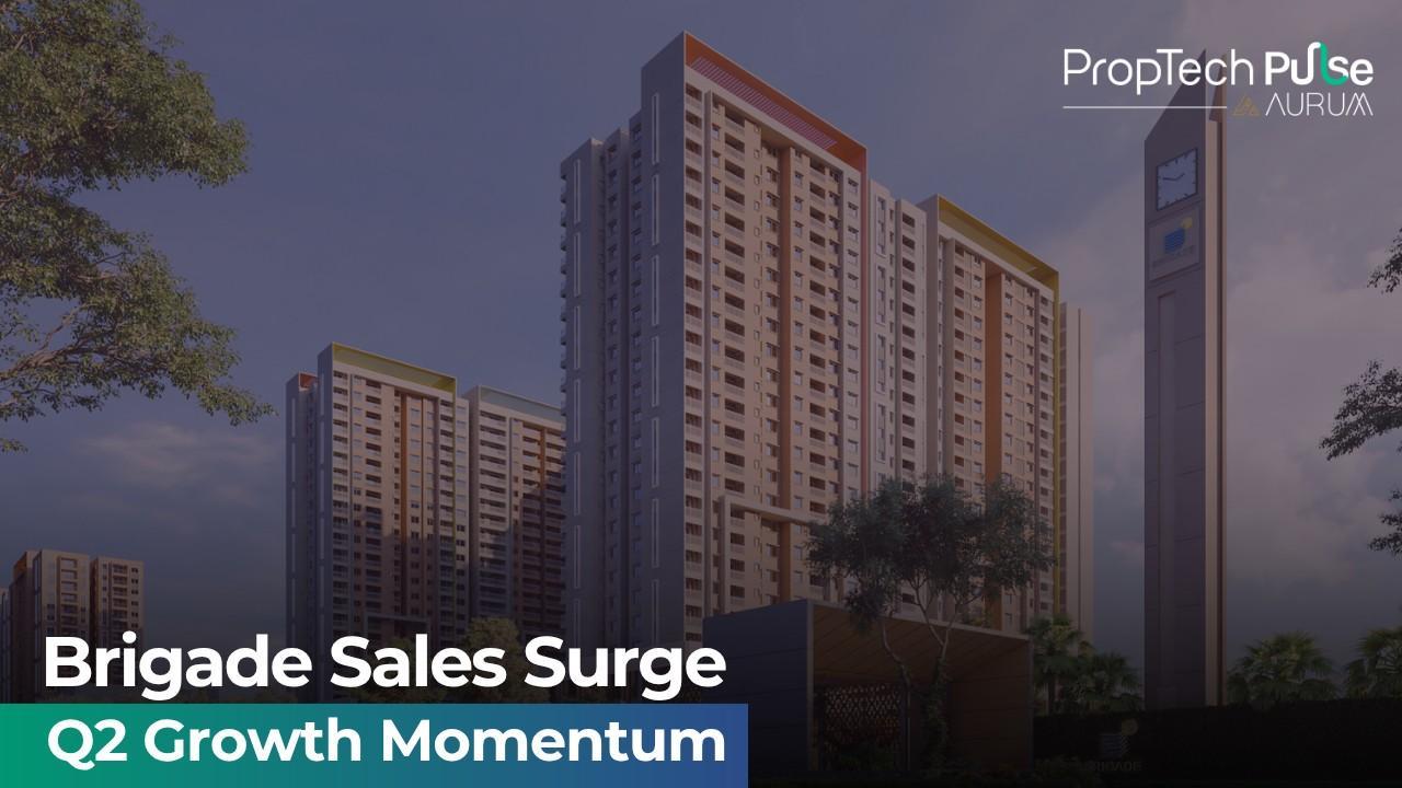 Brigade Enterprises Sales Increase