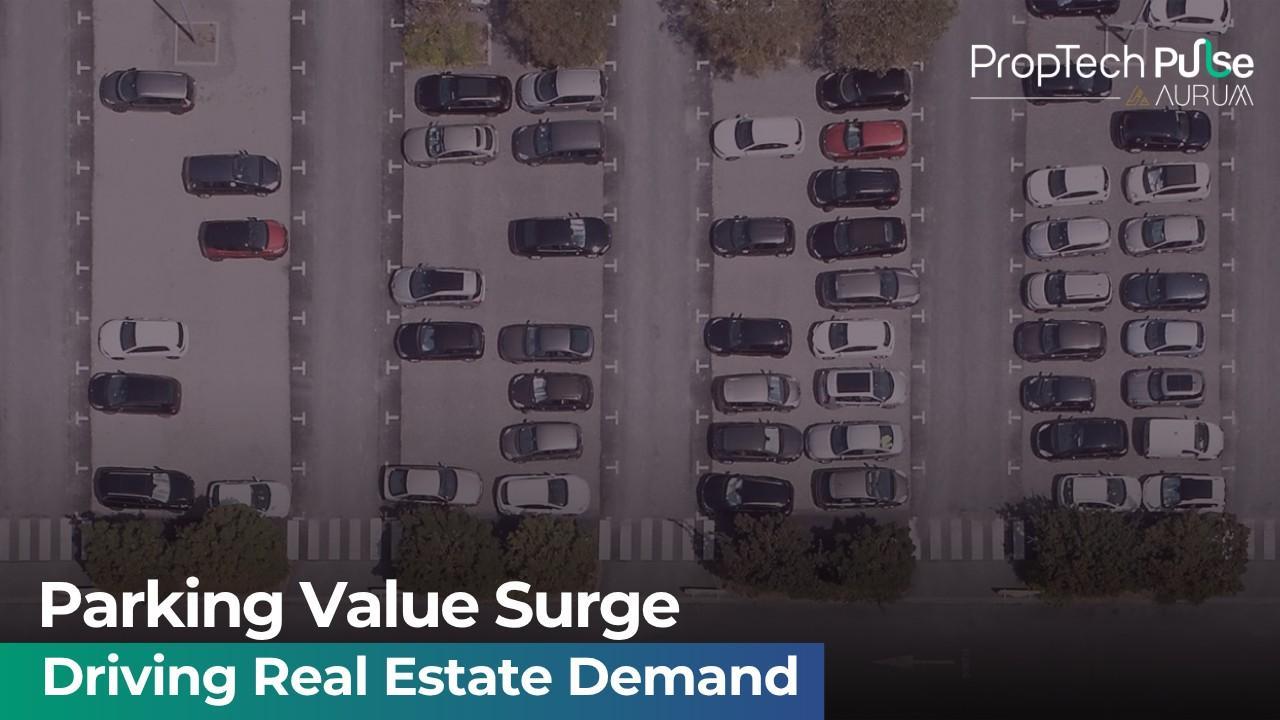 Illustration of a residential parking area