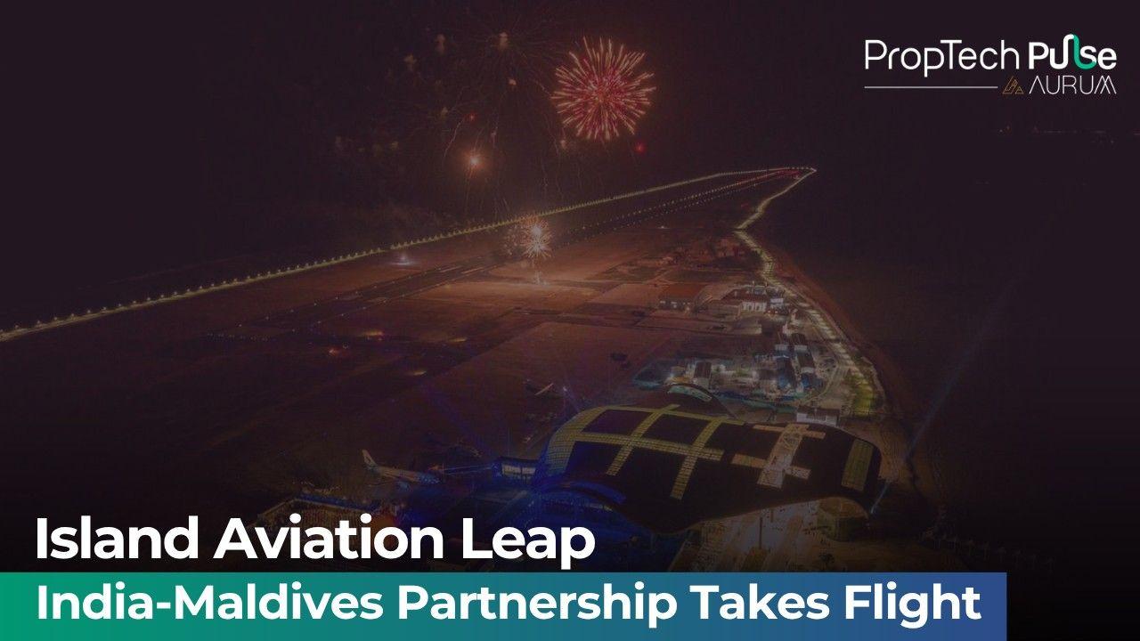 Newly inaugurated Hanimaadhoo International Airport in Maldives