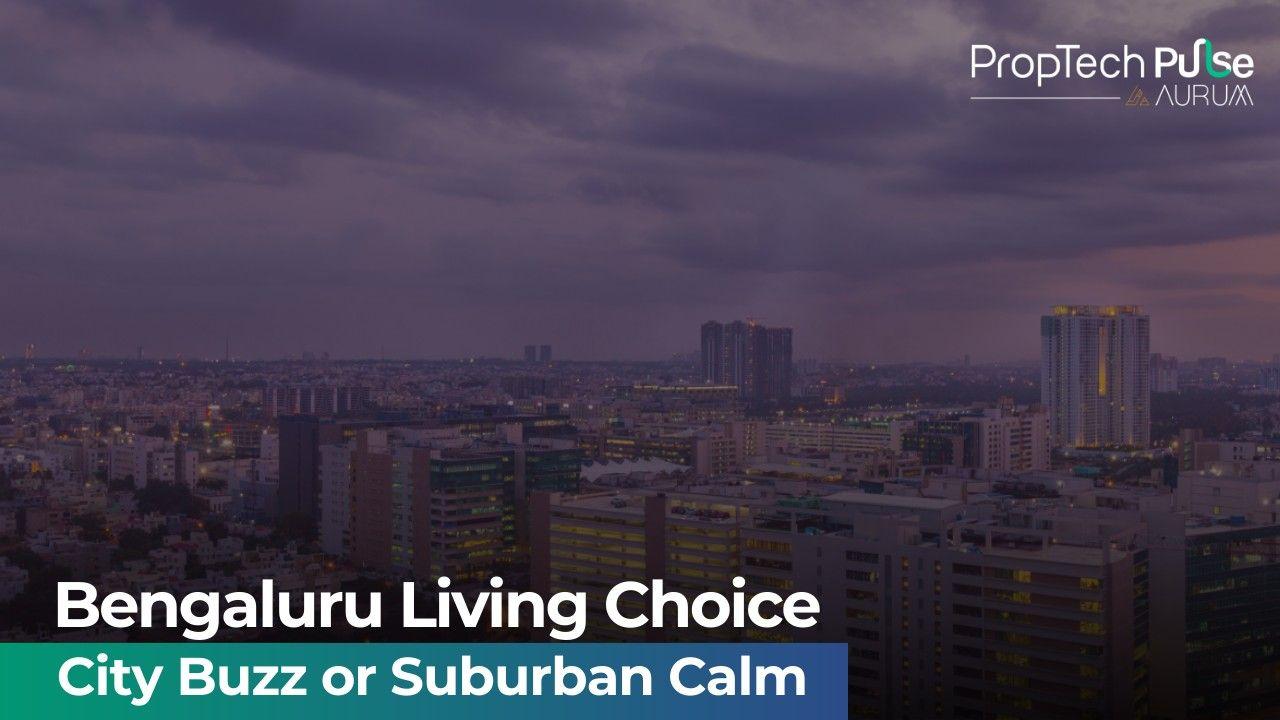 A beautiful view of Bengaluru's housing landscape