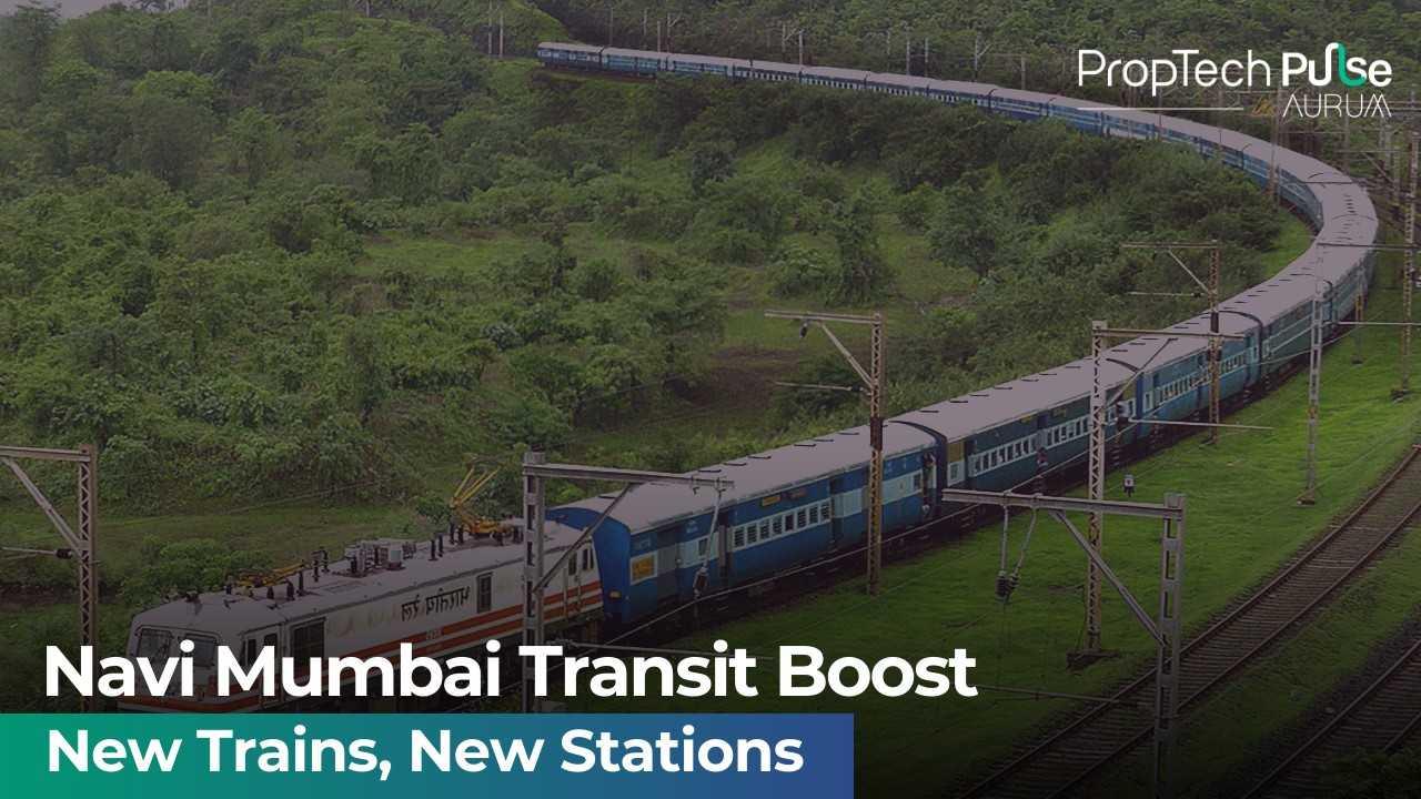 New trains and stations in Navi Mumbai