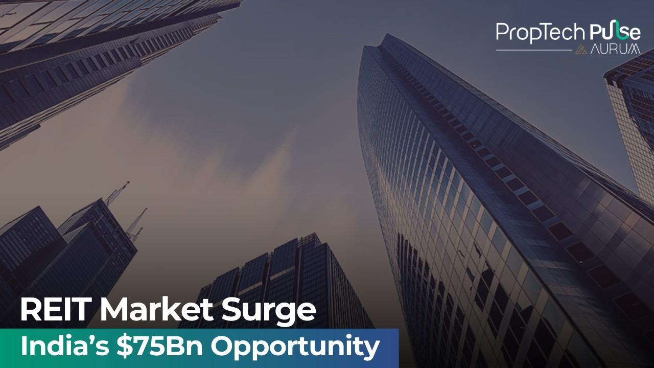 Indian skyline with modern buildings