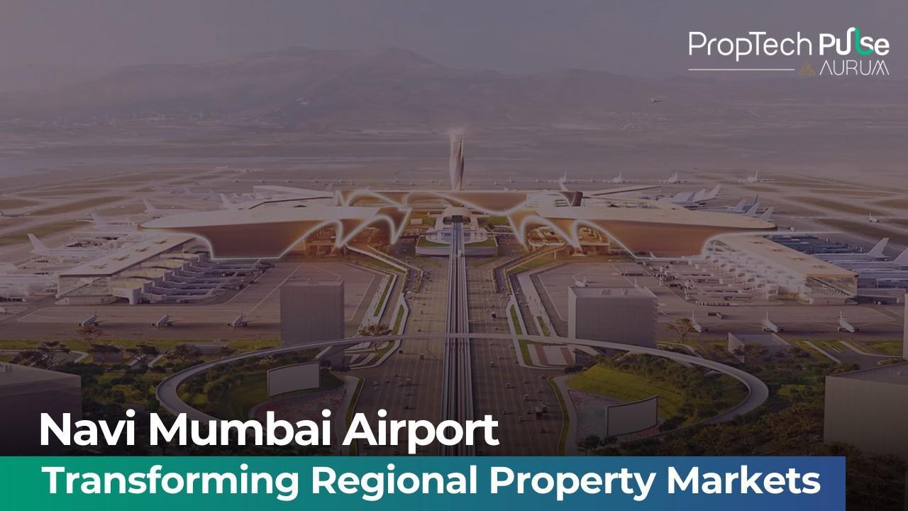 Aerial view of Navi Mumbai International Airport