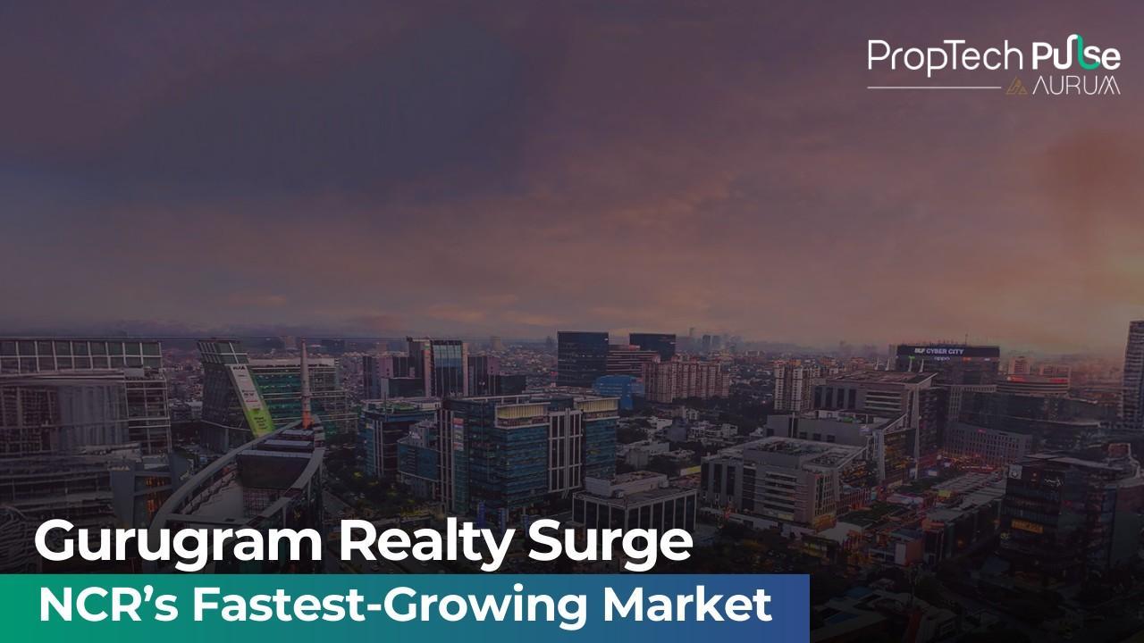 Gurugram skyline representing real estate growth