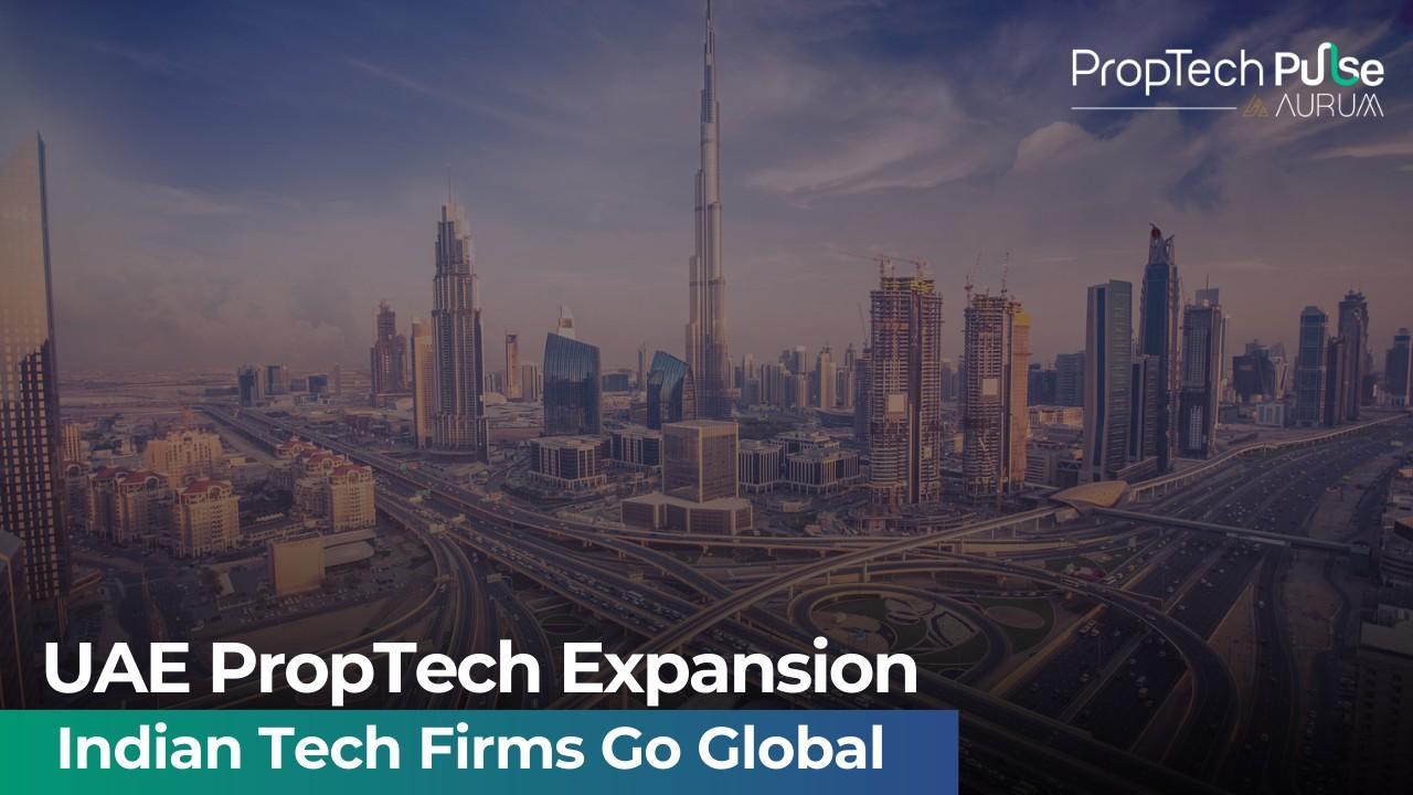 A skyline view of UAE's proptech landscape.