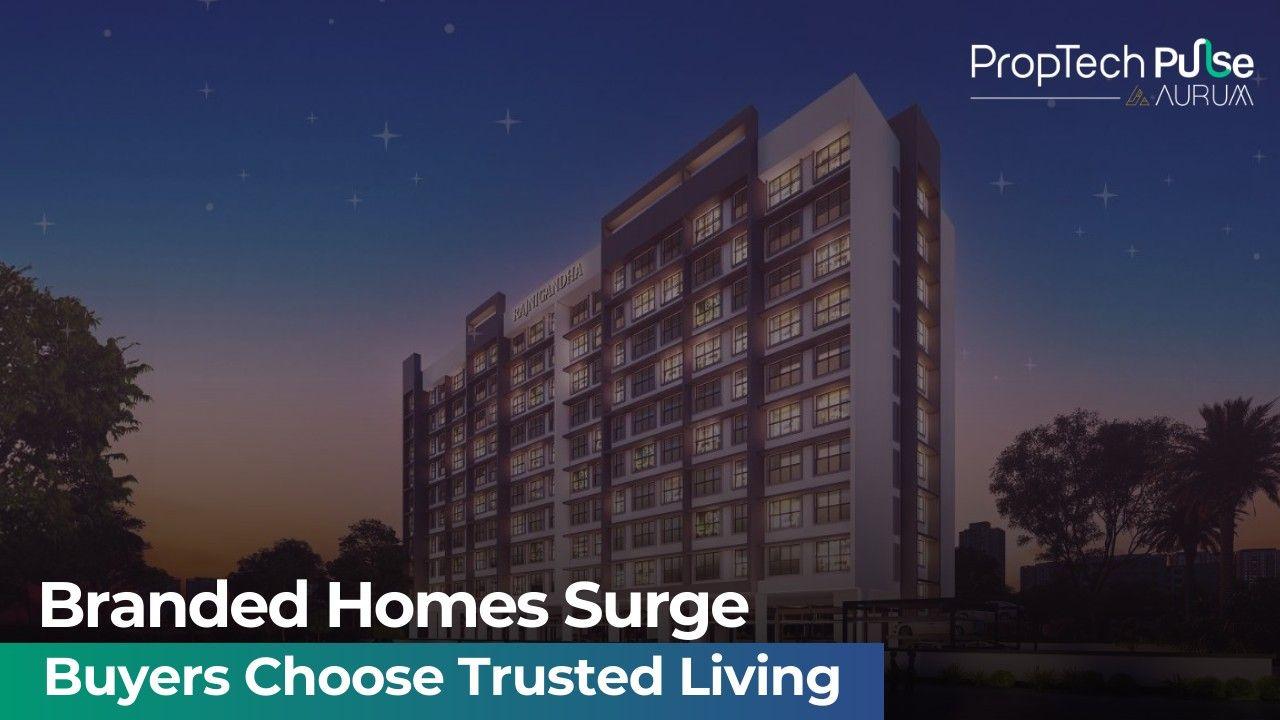 Residential buildings showcasing premium brands