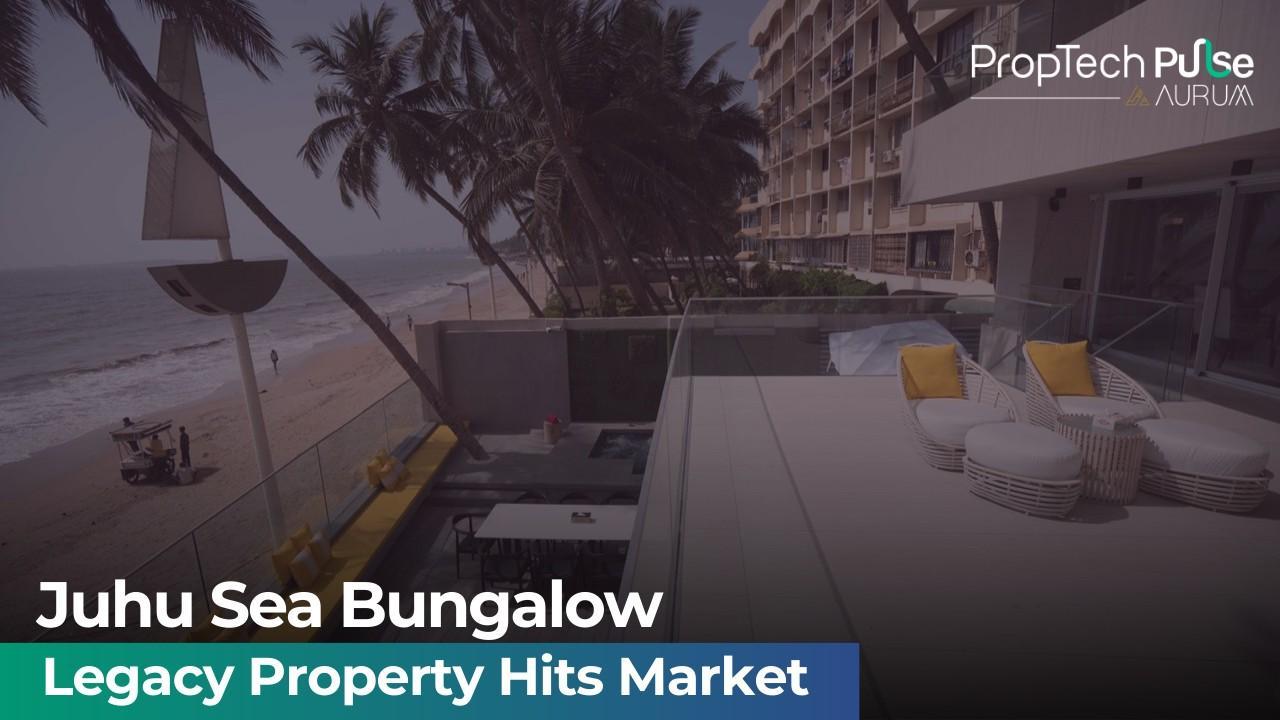 Sea-facing bungalow in Juhu