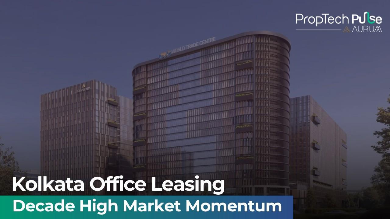 Kolkata skyline showcasing office buildings