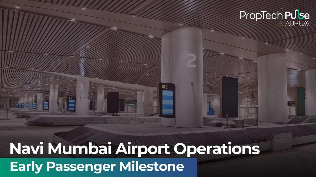 Aerial view of Navi Mumbai Airport