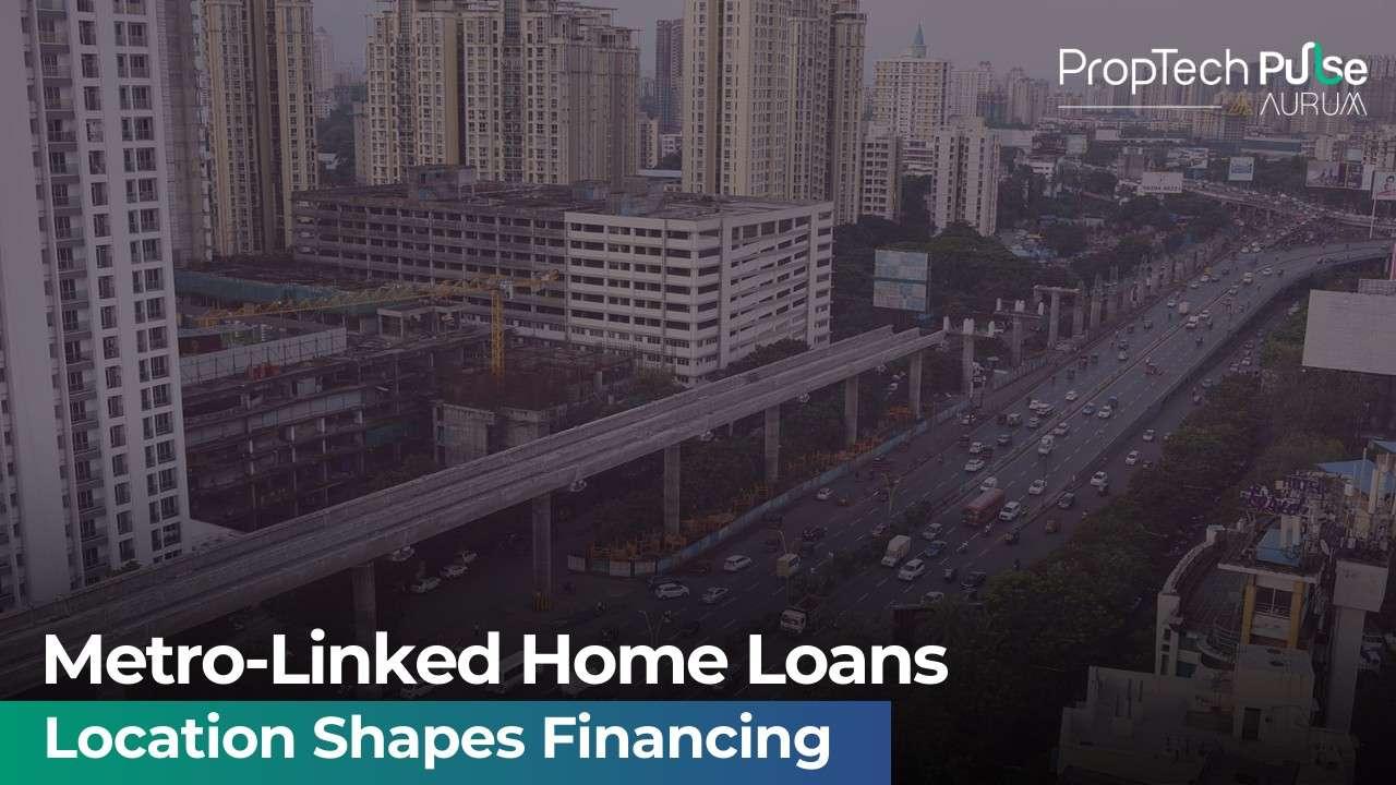 A view of a metropolitan area with public transport